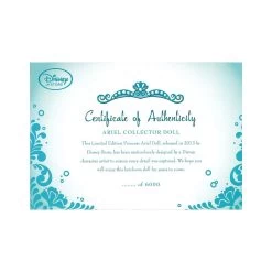 Bambola Edizione Limitata Ariel La Sirenetta Disney Store -Disney bambola edizione limitata ariel la sirenetta disney store 7