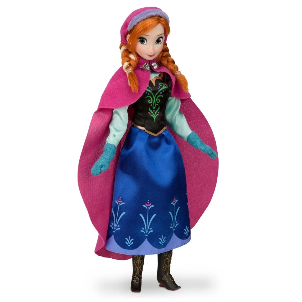 Bambola Prima Edizione Anna Frozen Disney Store 3 Bambola Prima Edizione Anna Frozen Disney Store