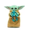 Peluche Mini Yoda Mandalorian Con Rana Di Sorgan Star...