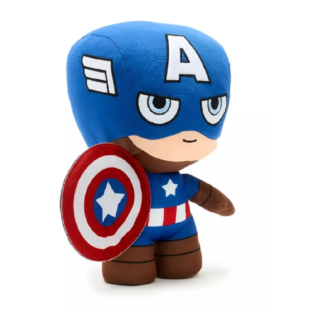 Peluche Piccolo Capitan America Avengers Disney Store 4 Peluche Piccolo Capitan America Avengers Disney Store - immagine 2