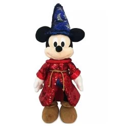 Peluche Topolino Apprendista Stregone Paillettes Disney...