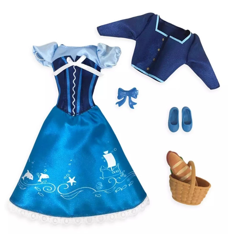 Set Accessori Bambola Ariel Disney Store 4 Set Accessori Bambola Ariel Disney Store - immagine 2