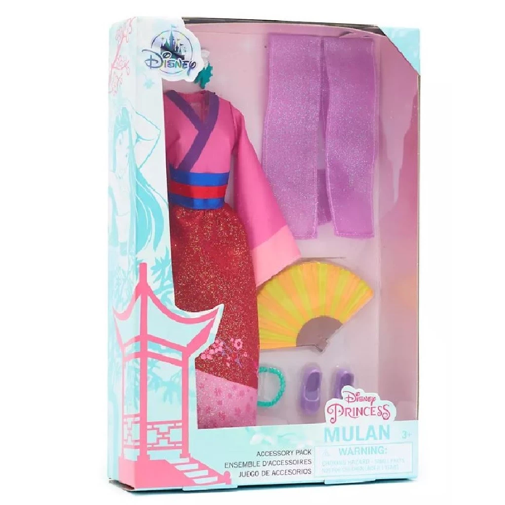 Set Accessori Bambola Mulan Disney Store 4 Set Accessori Bambola Mulan Disney Store - immagine 2