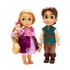 Set Bambole Animators Rapunzel E Flynn Rider Disney Store