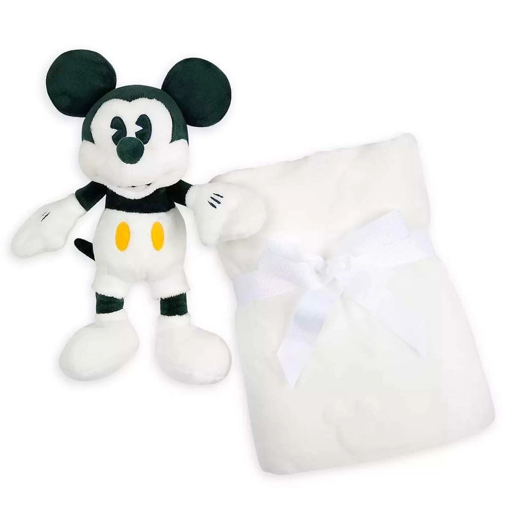 Set Bebè Coperta Con Peluche Topolino Disney Store 4 Set Bebè Coperta Con Peluche Topolino Disney Store - immagine 2