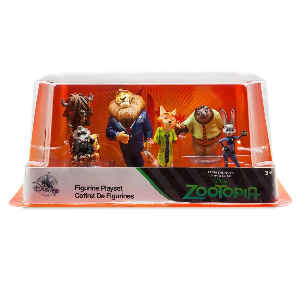 Set Da Gioco Zootropolis Disney Store 4 Set Da Gioco Zootropolis Disney Store - immagine 2